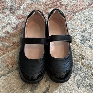 Kelly & Katie Black Kids Dress Shoes